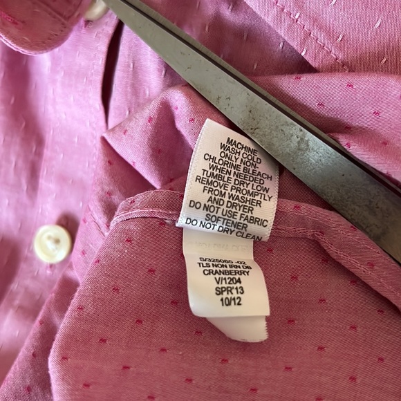 Banana Republic Pink Button Down Blouse - Picture 6 of 6